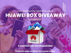 Win 1 of 4 Huawei Boxes