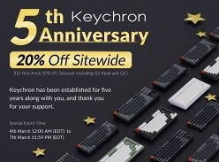 Win 1 of 4 Keychron K8 Pro Wireless Mechanical Keyboards