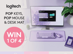 Win 1 of 4 Logitech Pop Prize Packs