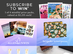 Win 1 of 4 Mindful Prize Packs