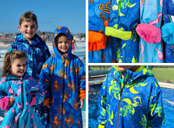 Win 1 of 4 New ‘under the Sea' Collection Swim Parkas from Aquadash