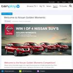 Win 1 of 4 Nissan SUV's!
