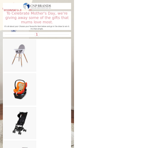 Win 1 of 4 Prizes from CNP Brands