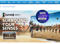 Win 1 of 4 Samsung Curved UHT TVs!