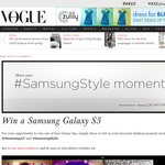 Win 1 of 4 Samsung Galaxy S5 smartphones!