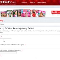Win 1 of 4 Samsung Galaxy tablets!