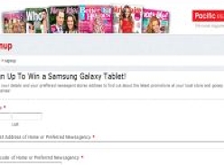 Win 1 of 4 Samsung Galaxy tablets!