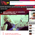 Win 1 of 4 signed copies of Orianthi's 'Heaven In This Hell'!