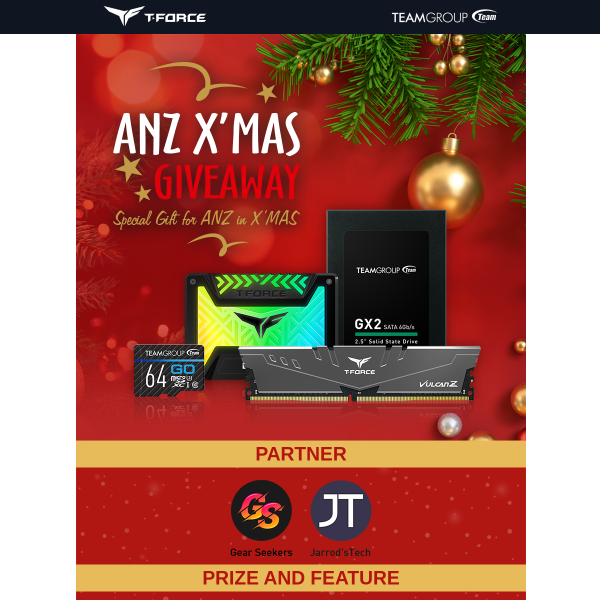 Win 1 of 4 SSD or Memory Prizes