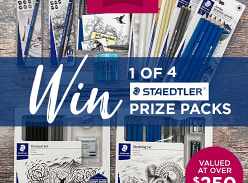 Win 1 of 4 Staedtler Prize Packs