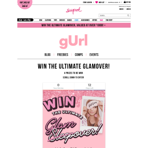 Win 1 of 4 Supré 'Glamover' Packs 