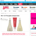 Win 1 of 4 'The Jojoba Company' packs!