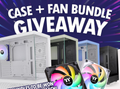 Win 1 of 4 Thermaltake Case + Fan Bundle