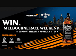 Win 1 of 4 Trips for 2 to Melbourne F1 Race