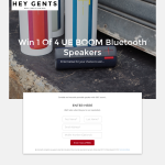 Win 1 of 4 UE Boom Bluetooth Speakers!