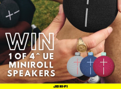 Win 1 of 4 UE Miniroll Speakers