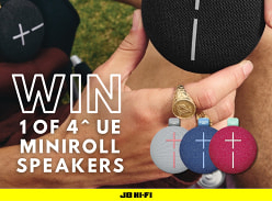 Win 1 of 4 UE Miniroll Speakers