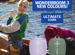 Win 1  of 4 Ultimate Ears Wonderboom3 Speakers