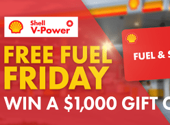 Win 1 of 48 $1k Shell Coles Express Gift Cards