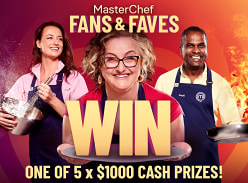 Win 1 of 5 $1,000 Cash Prizes