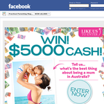 Win 1 of 5 $1,000 cash prizes!