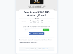 Win 1 of 5 $100 Amazon Au Gift Cards