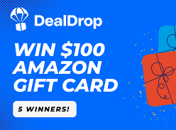 Win 1 of 5 $100 Amazon Gift Cards