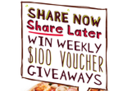 Win 1 of 5 $100 Fasta Pasta vouchers