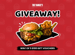 Win 1 of 5 $100 Gift Vouchers