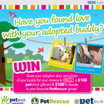 Win 1 of 5 $100 PETstock gift cards!