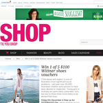 Win 1 of 5 $100 'Wittner Shoes' vouchers! - Shop Til You Drop!