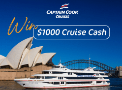 Win 1 of 5 $1000 Cruise Cash Vouchers