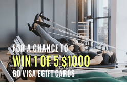 Win 1 of 5 $1000 Visa Cards