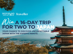 Win 1 of 5 16-Day Japan Holidays