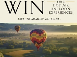 Win 1 of 5 $1K Red Balloon Vouchers