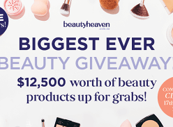 Win 1 of 5 $2,500 Beauty Haul Prize Packs