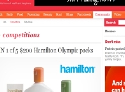 Win 1 of 5 $200 Hamilton Olympic packs