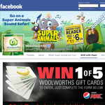 Win 1 of 5 $200 Woolworths gift cards!
