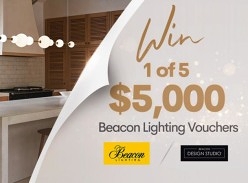 Win 1 of 5 $5,000 Lighting Makeovers for Your Home