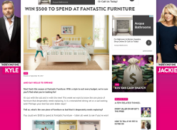 Win 1 of 5 $500 Fantastic Furniture Gift Cards