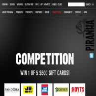 Win 1 of 5 $500 gift cards!