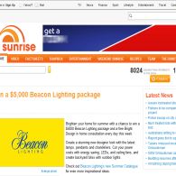 Win 1 of 5 $5000 Beacon lighting packages!