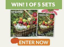 Win 1 of 5 ABC Organic Gardener 2025 Calendar and Diary Sets