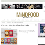 Win 1 of 5 Alter Eco Chocolate packs!