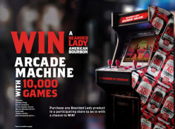 Win 1 of 5 Arcade Machines