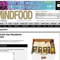 Win 1 of 5 'Australia Day' macadamia hampers!