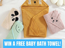 Win 1 of 5 Baby Bath Towels