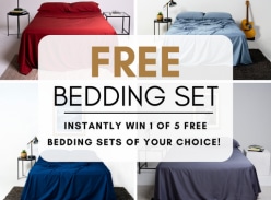Win 1 of 5 Bedding Sets