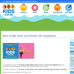 Win 1 of 5 'Best of ABC KIDS' & 'Emma' CD packs!