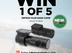 Win 1 of 5 BlackVue DR750X-2CH Dash Cameras